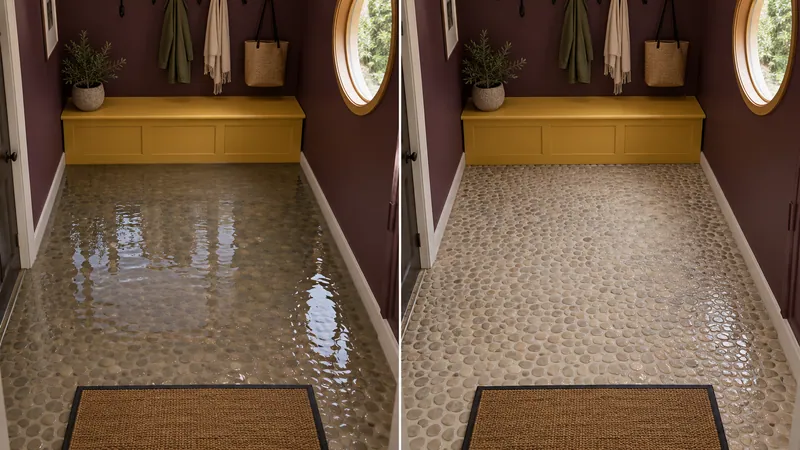 Water Extraction in Haltom City before and after water pickup